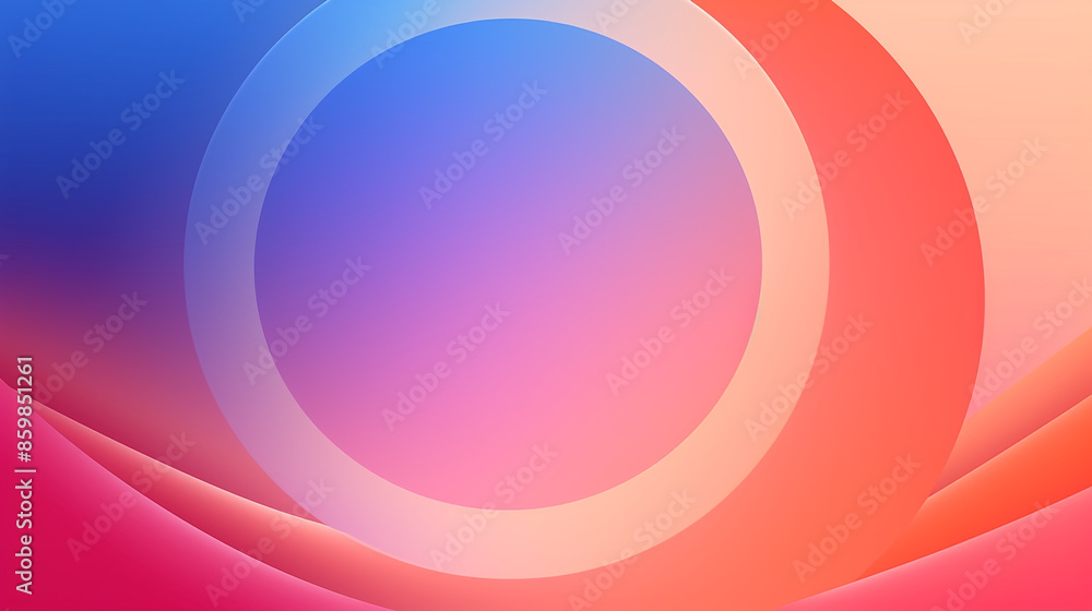 Obraz premium Gradient geometric background