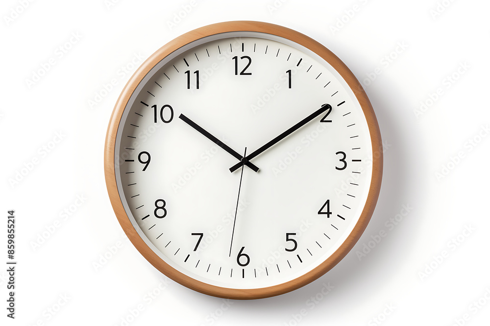 Clock face isolated on white background. 3D illustration. 3D rendering. Clock face isolated on white background. 3D illustration. 3D rendering.