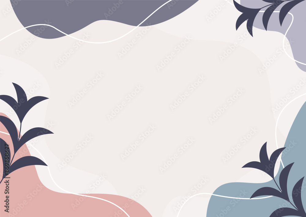 Hand drawn Flat abstract doodle background Hand drawn Flat abstract doodle background