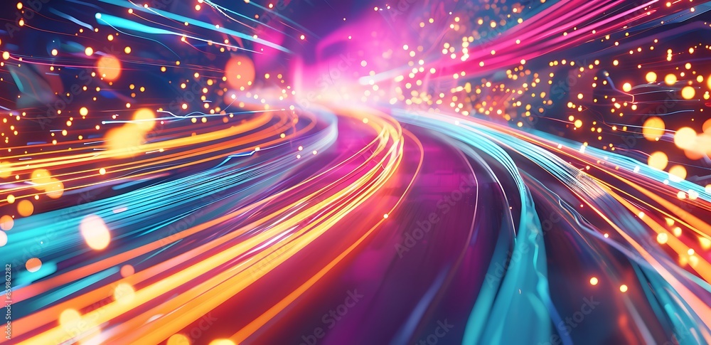 High speed optical cable, fast data broadband transfer, fiber connection abstract tech background High speed optical cable, fast data broadband transfer, fiber connection abstract tech background