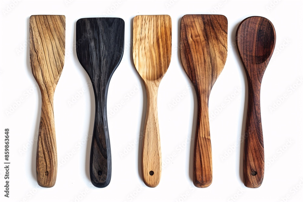 A white set of cooking tools, ideal for any culinary space. A white set of cooking tools, ideal for any culinary space.