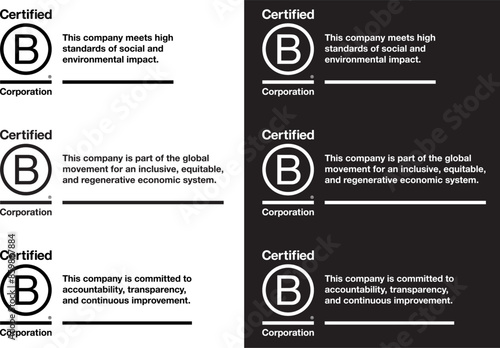 B Corp Systems with taglines