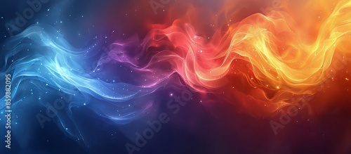 Abstract Fire and Ice