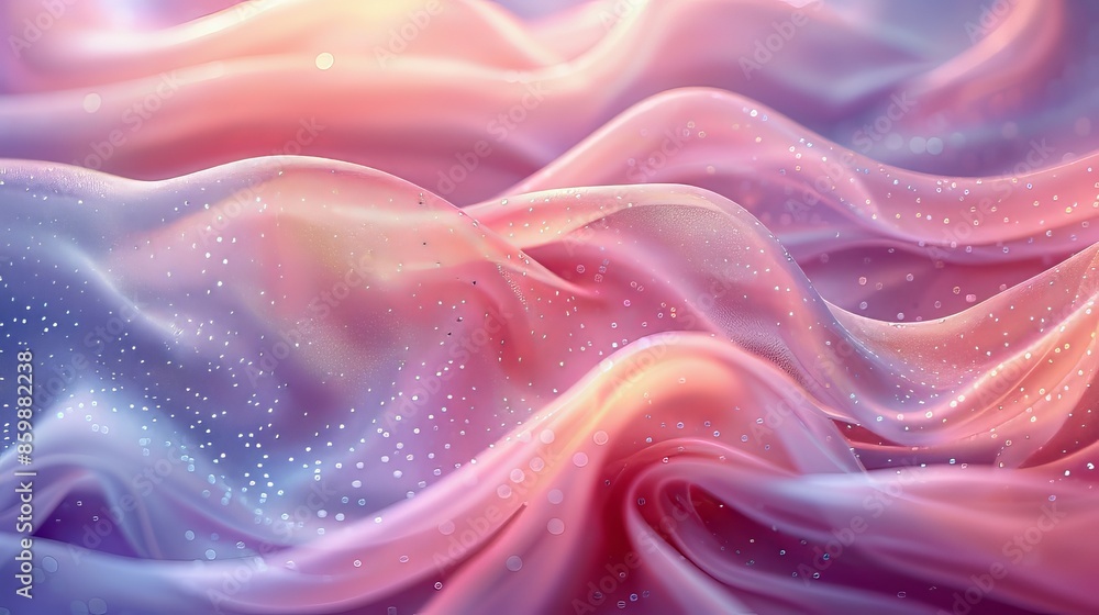 Abstract Fabric Waves Abstract Fabric Waves