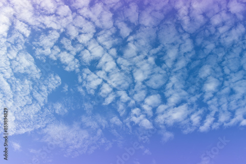 Pastel Colorful sky and cloud white. Beautiful afternoon bule sky and cloud white. 