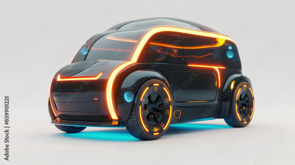 a futuristic car a futuristic car