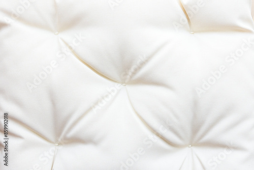 Obraz na płótnie white fabric close up and detail w salonie
