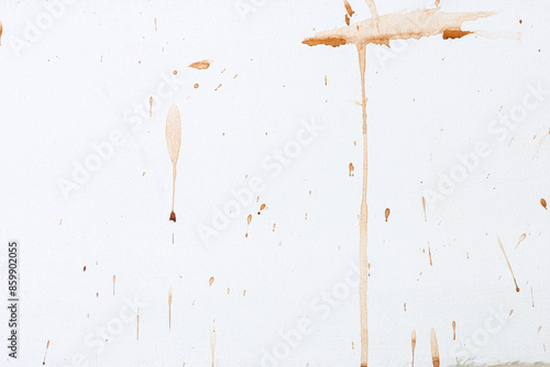 Obraz na płótnie abstract art brown dirty paint w salonie