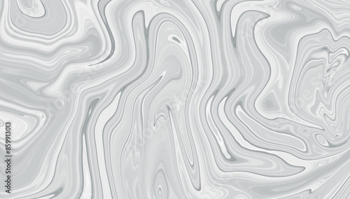 Light gray abstract watercolor marble background. wavy splash brush art wallpaper.