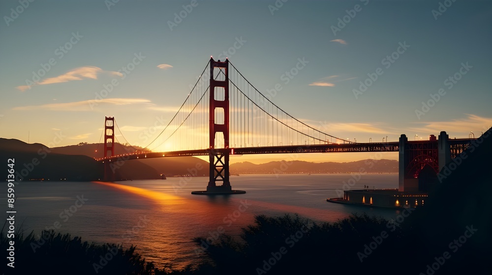 Obraz premium San Francisco bridge