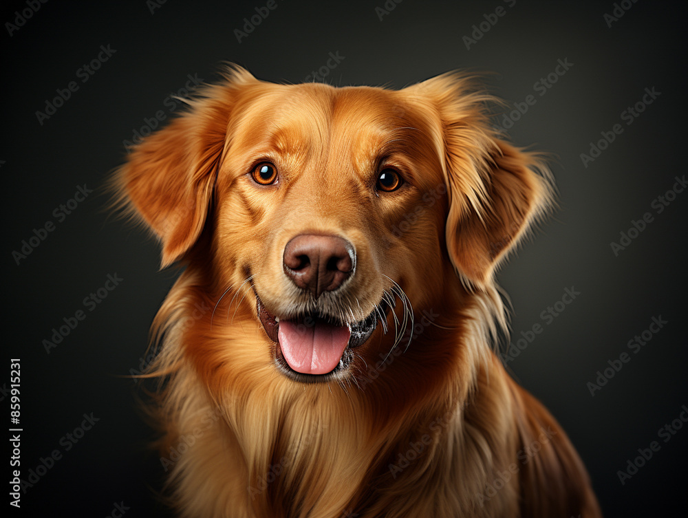 golden retriever portrait golden retriever portrait