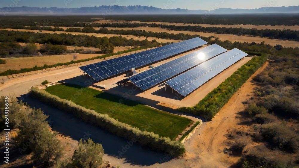 Fototapeta premium solar panels