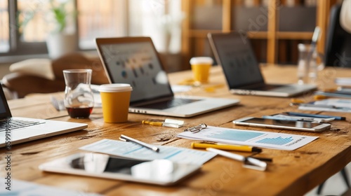 Wallpaper Mural A business meeting discussing online marketing tactics Torontodigital.ca