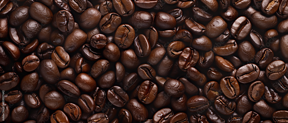 Fototapeta premium Roasted Coffee Beans