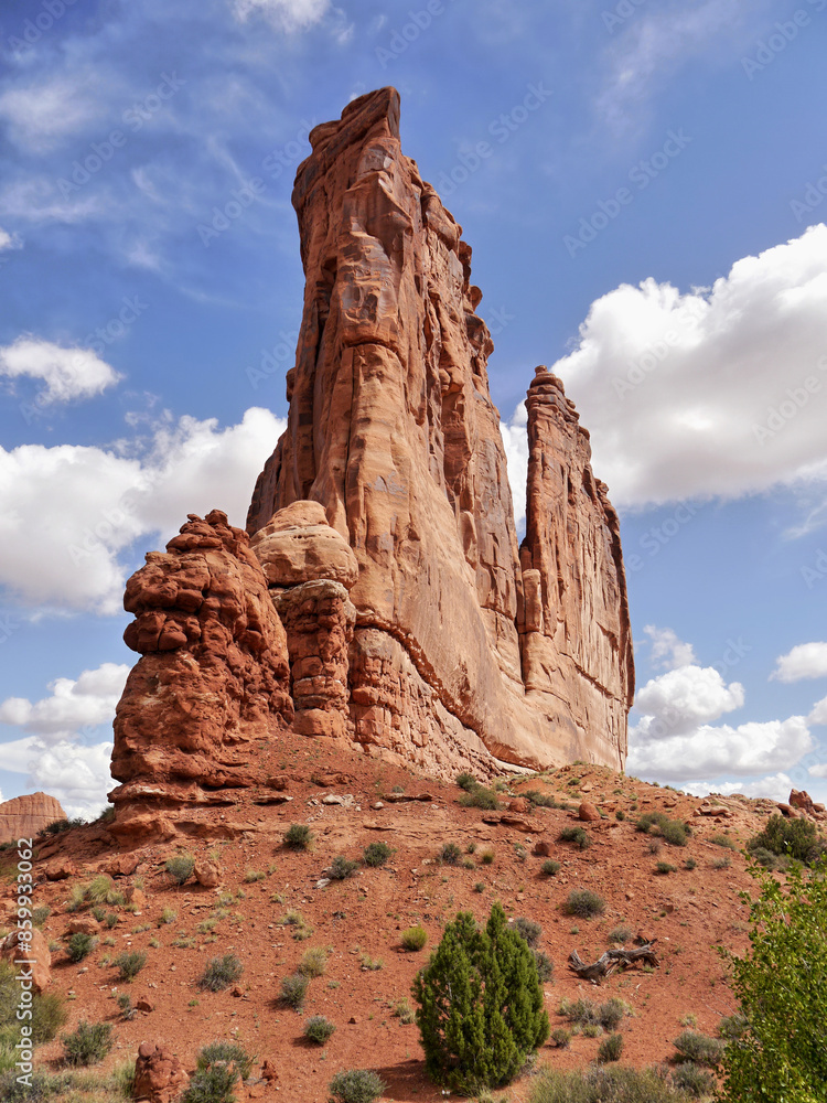 Arches National Park in Utah, USA. Amazing rock formations in the US Southwest. Arches National Park in Utah, USA. Amazing rock formations in the US Southwest.