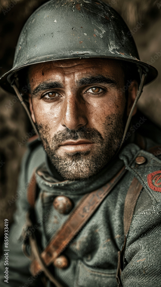 Italian WWI Soldier in Uniform Italian WWI Soldier in Uniform