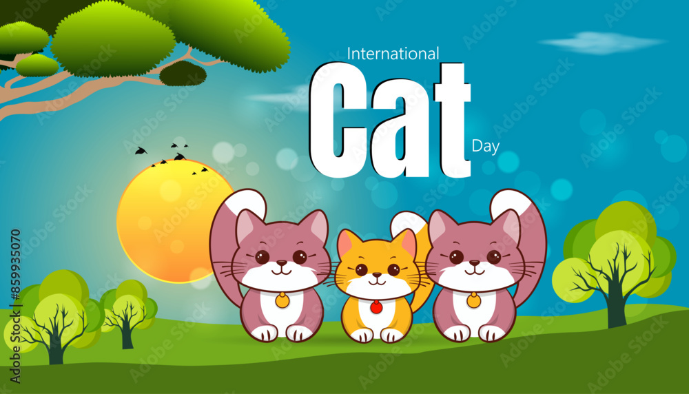 Cat Day, celebrated on August 8th, is dedicated to honoring and appreciating cats, one of the world's most beloved pets. Cat Day, celebrated on August 8th, is dedicated to honoring and appreciating cats, one of the world's most beloved pets.