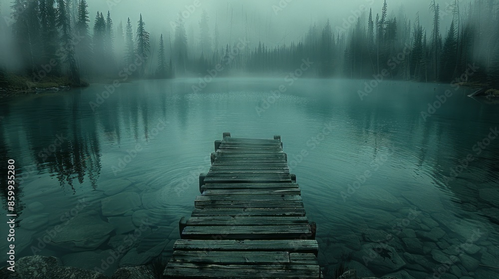Obraz premium stunning views of the landscape, national parks, Canada.