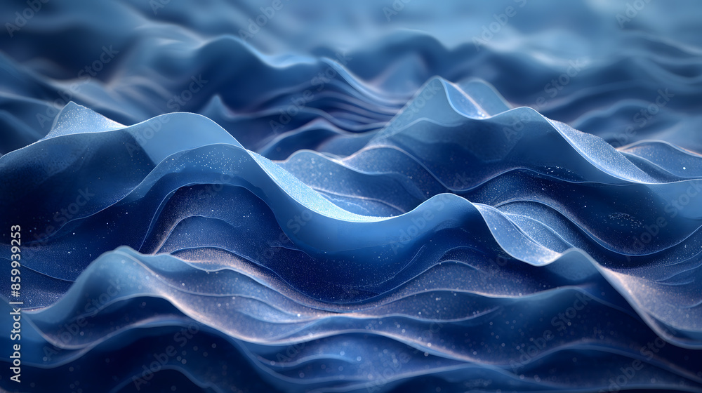 Surreal Sea Waves: An Artistic Abstract Ocean Background Surreal Sea Waves: An Artistic Abstract Ocean Background