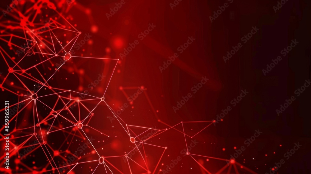 Fototapeta premium a cool techie sports background Black and Red