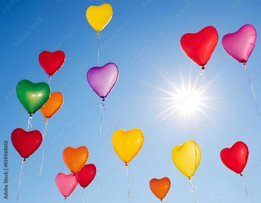 balloons in the sky happy birthday valentines day love balloons in the sky happy birthday valentines day love