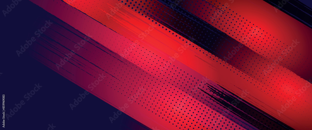 Halftone dots red and blue color pattern gradient grunge texture background. Dot pop art comic sport style vector illustration Halftone dots red and blue color pattern gradient grunge texture background. Dot pop art comic sport style vector illustration