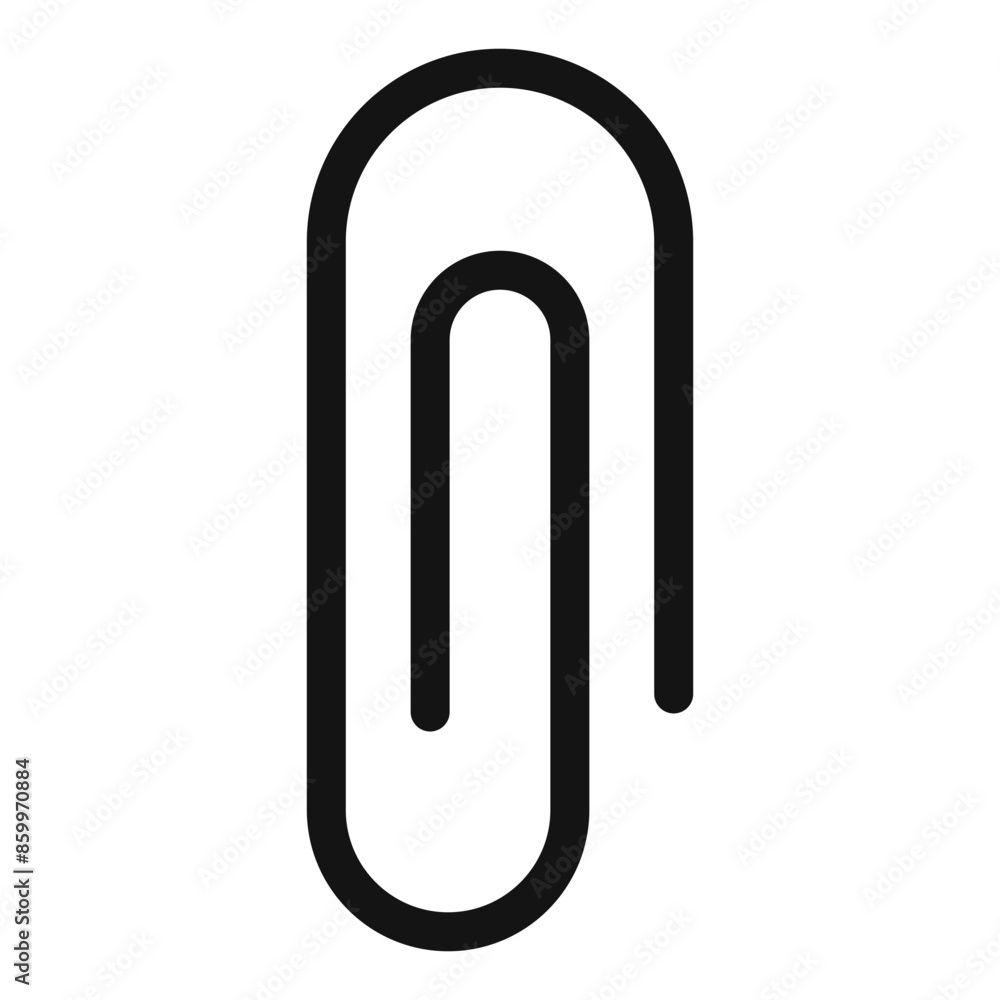 File Attachment Clip Icon Perfect for Document Management File Attachment Clip Icon Perfect for Document Management