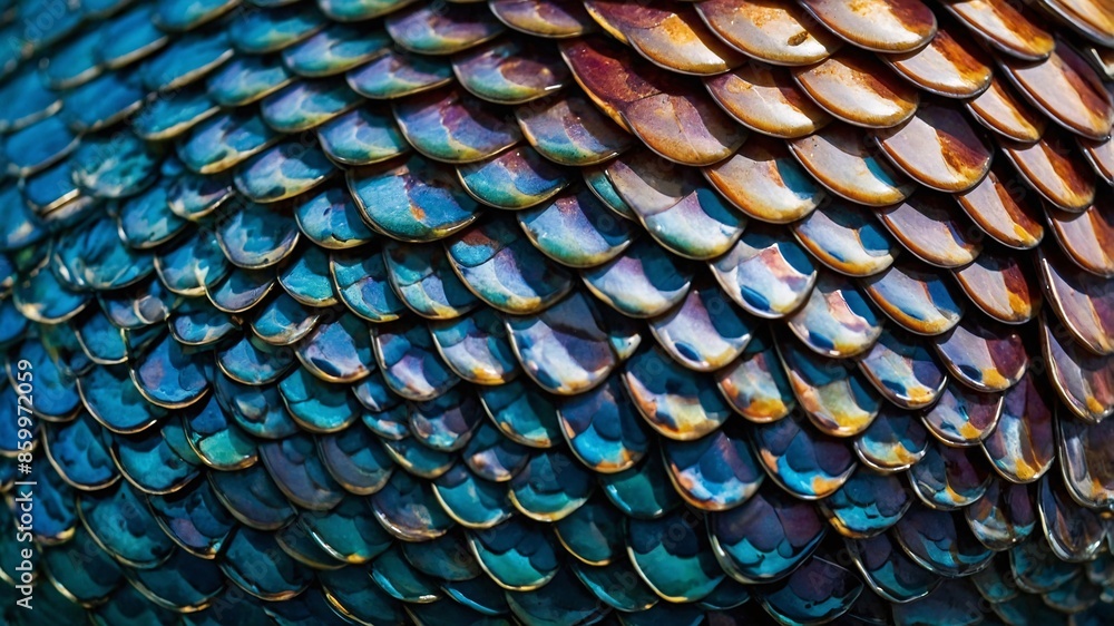 Obraz premium skin of reptil