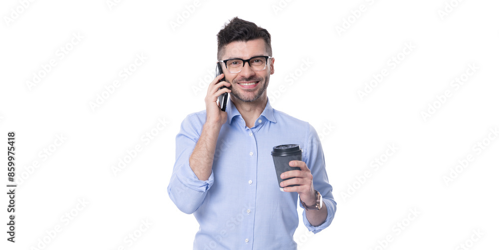 Communication. Businessman speak on phone at coffee break. Man boss has conversation. Business negotiation. Businessman talk on phone. Phone call. Man using phone for communication. Feedback loops Communication. Businessman speak on phone at coffee break. Man boss has conversation. Business negotiation. Businessman talk on phone. Phone call. Man using phone for communication. Feedback loops
