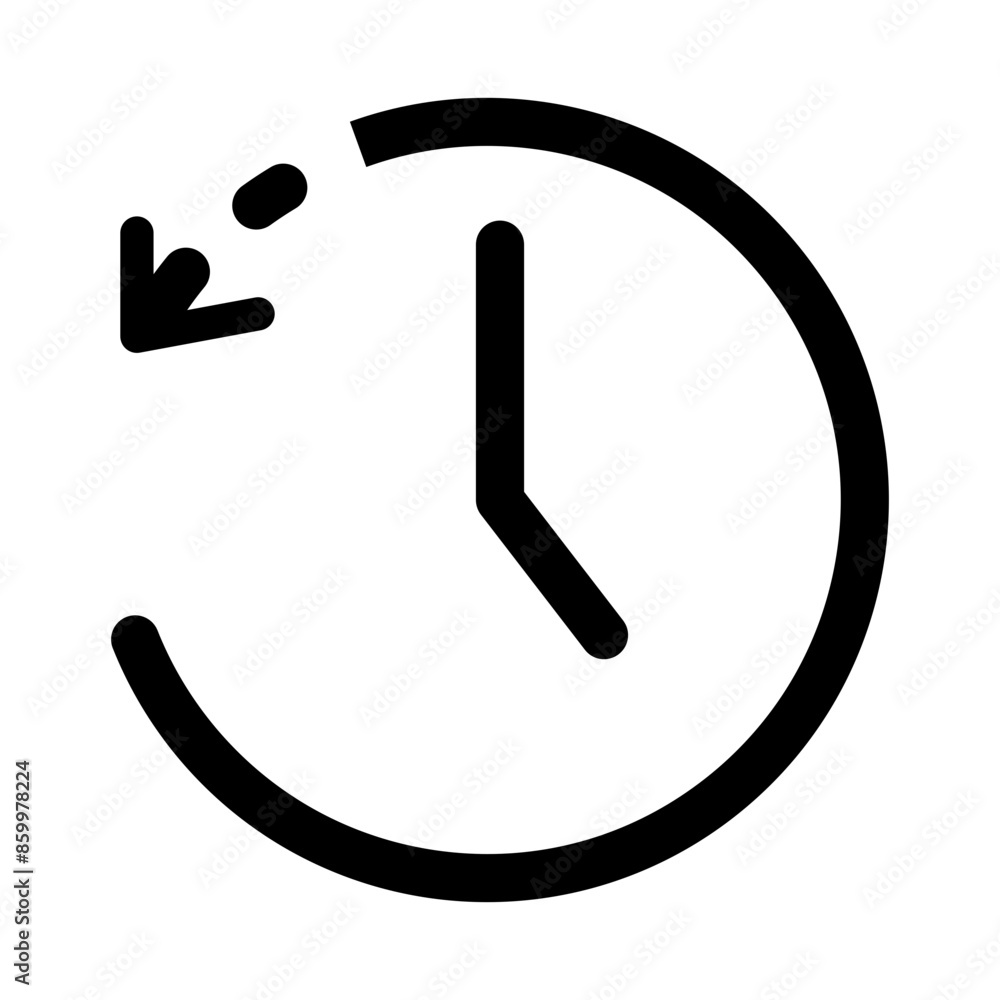 Historical Past Time Icon Ideal for Archives and Records Historical Past Time Icon Ideal for Archives and Records