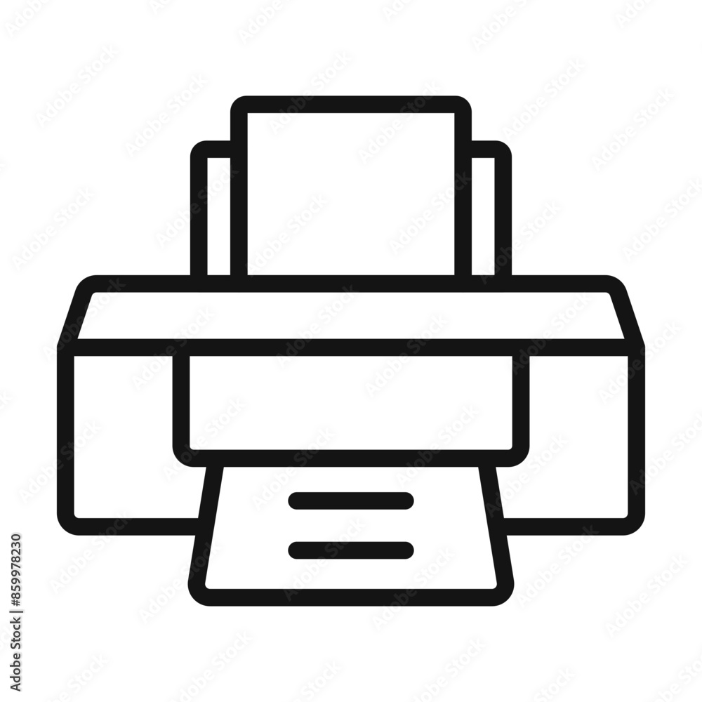 Printer Icon Perfect for Office and Document Printing Printer Icon Perfect for Office and Document Printing