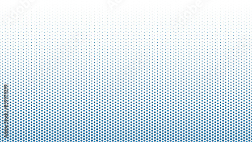 N11_Dot Gradation_Blue Ptn, Transparent Bkg
