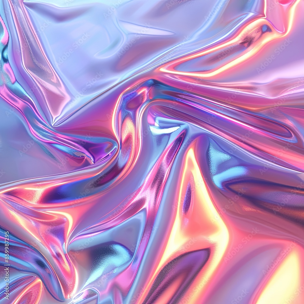 Shiny Purple and Blue Plastic Waves Background Shiny Purple and Blue Plastic Waves Background