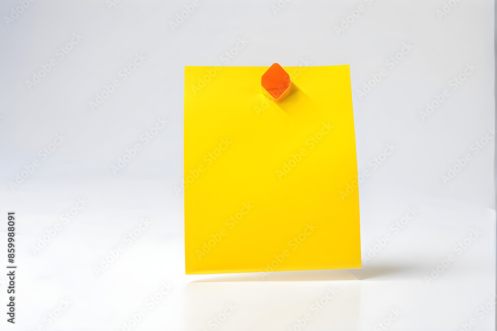 Bright paper office stickers isolated on white background. Soft shadows, curled paper corners. Bright paper office stickers isolated on white background. Soft shadows, curled paper corners.