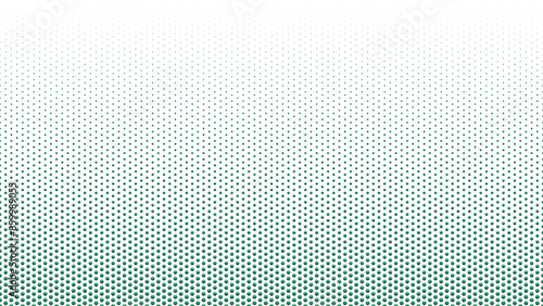 N11_Dot Gradation_Green Ptn, Transparent Bkg