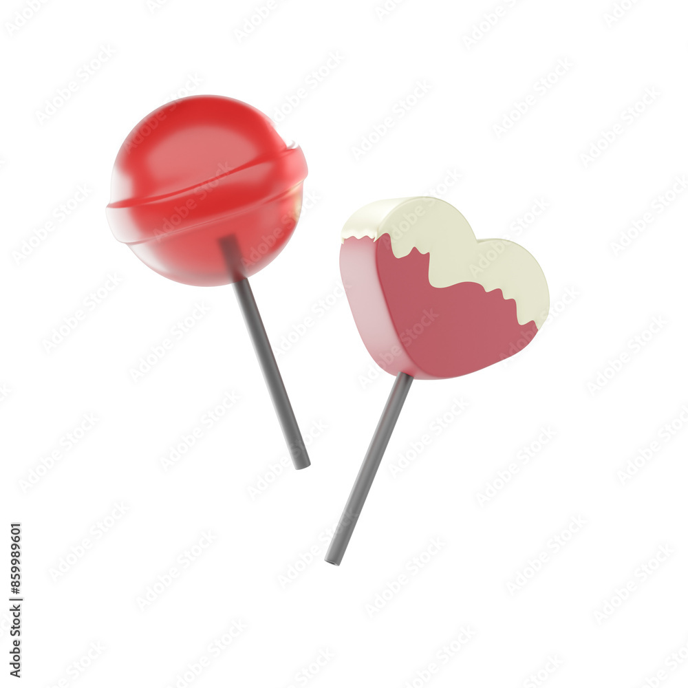 lollipop 3d icon and illustration lollipop 3d icon and illustration
