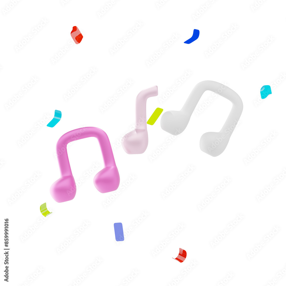 music 3d icon and illustration music 3d icon and illustration