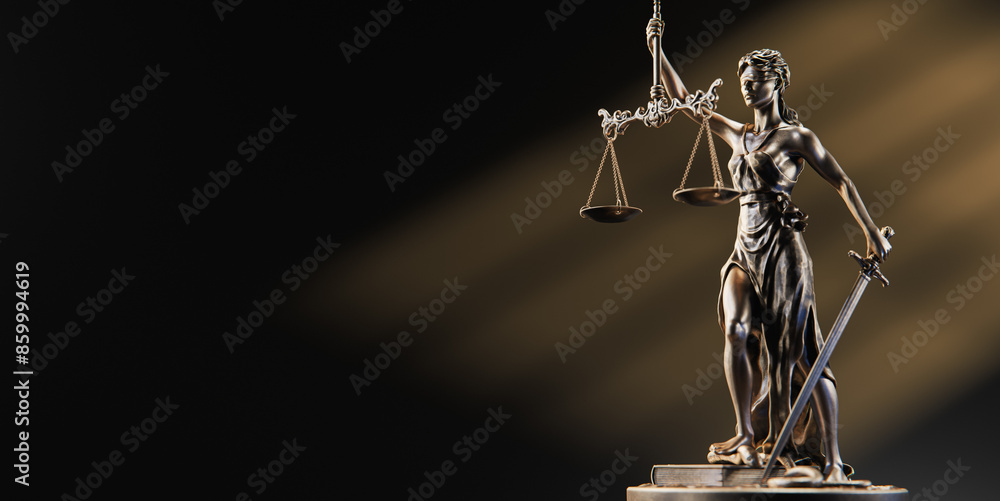 Legal Concept: Themis is Goddess of Justice and law Legal Concept: Themis is Goddess of Justice and law