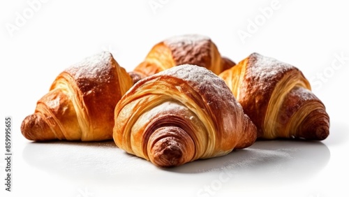  Deliciously flaky croissants ready to be savored
