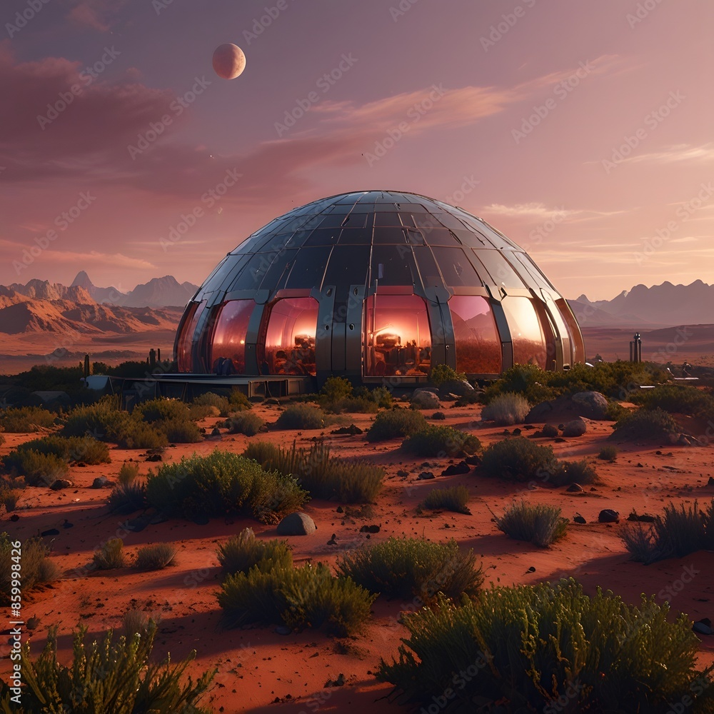 Obraz premium observatory building