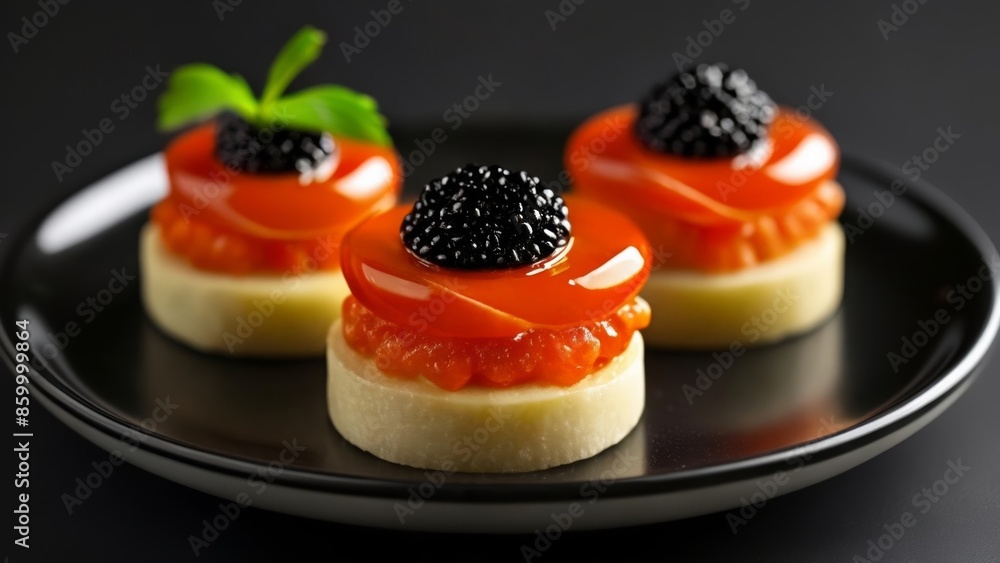 Delicate dessert trio a gastronomic delight Delicate dessert trio a gastronomic delight