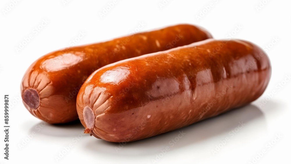 Deliciously grilled sausages ready to be savored Deliciously grilled sausages ready to be savored