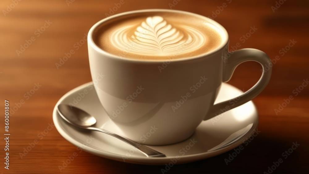 Espresso art a moment of tranquility Espresso art a moment of tranquility