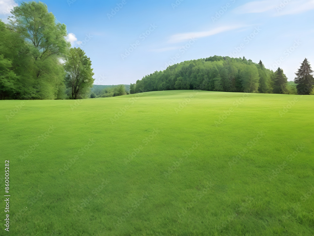 green grass and blue sky green grass and blue sky