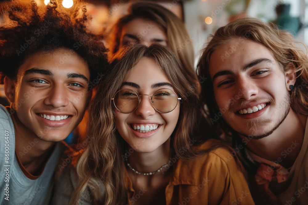 Multicultural group of teen friends, Cheerful international friends teenagers happy memories concept. Multicultural group of teen friends, Cheerful international friends teenagers happy memories concept.