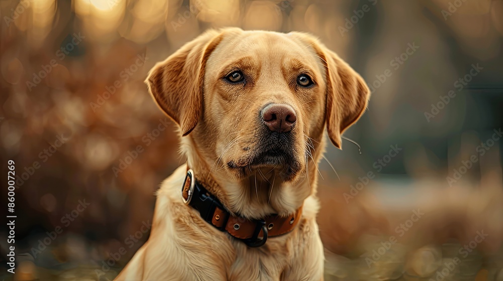 a dog with a dog collar a dog with a dog collar