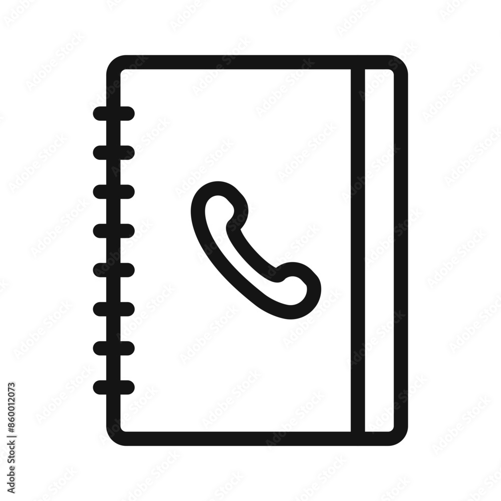 Personal Address Book Icon Ideal for Contact Management Personal Address Book Icon Ideal for Contact Management