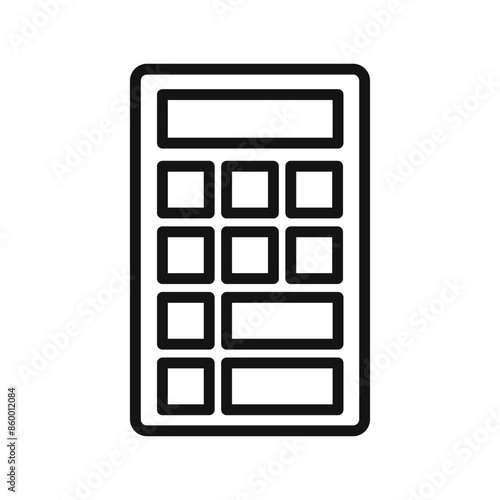 Scientific Calculator Icon Ideal for Math and Finance