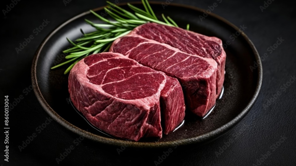 Deliciously cooked steak ready to be savored Deliciously cooked steak ready to be savored