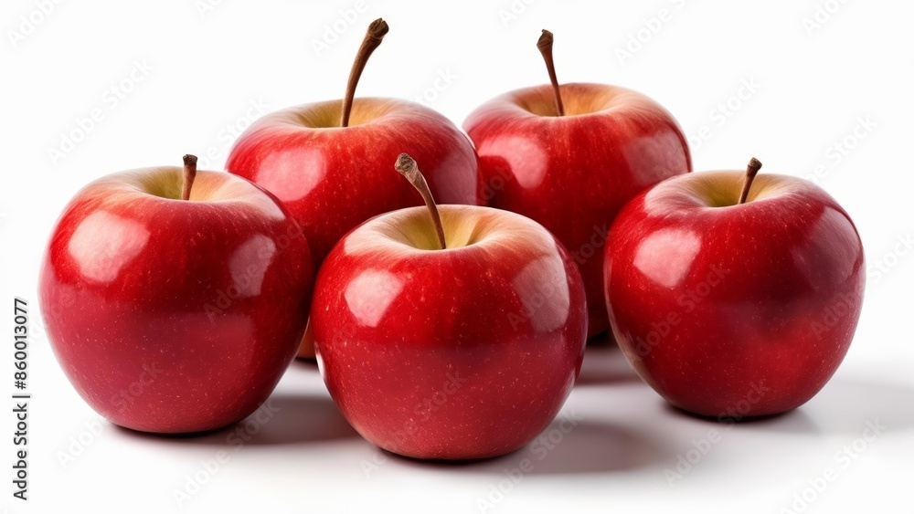 Fresh and vibrant red apples perfect for a healthy snack or recipe Fresh and vibrant red apples perfect for a healthy snack or recipe